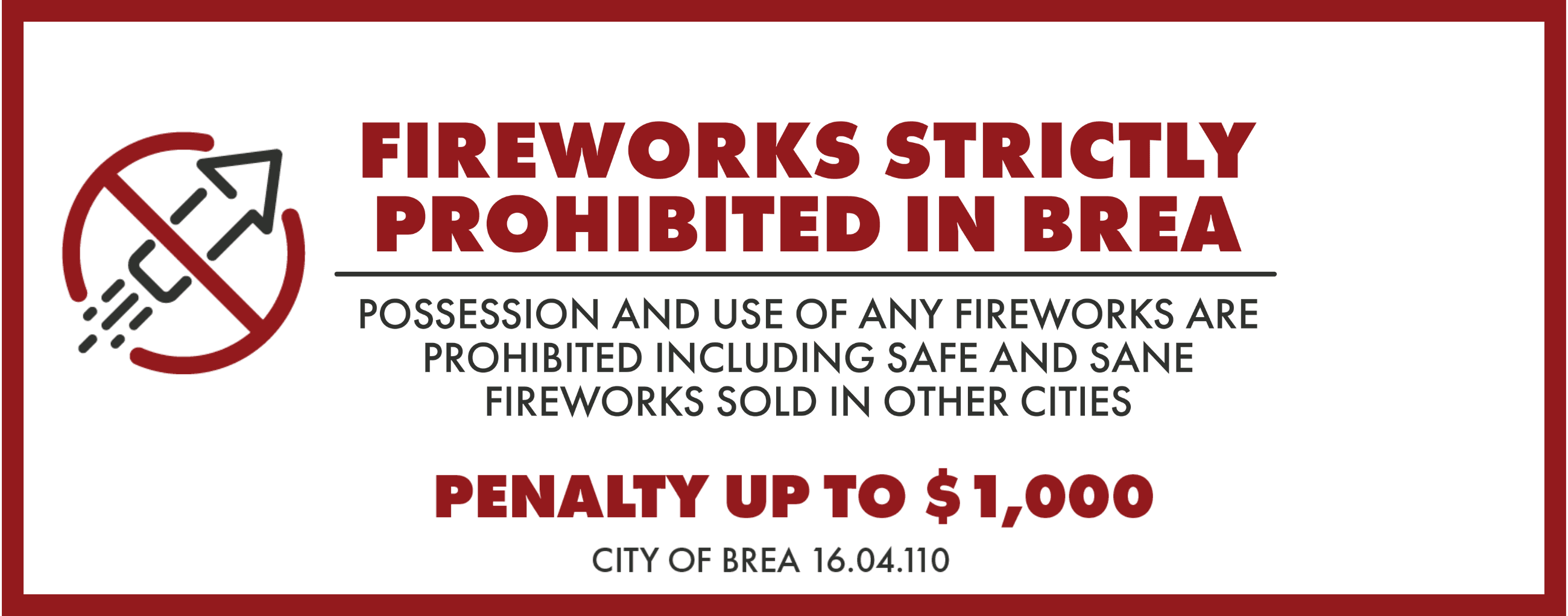 Website_Fireworks Prohibited 2023