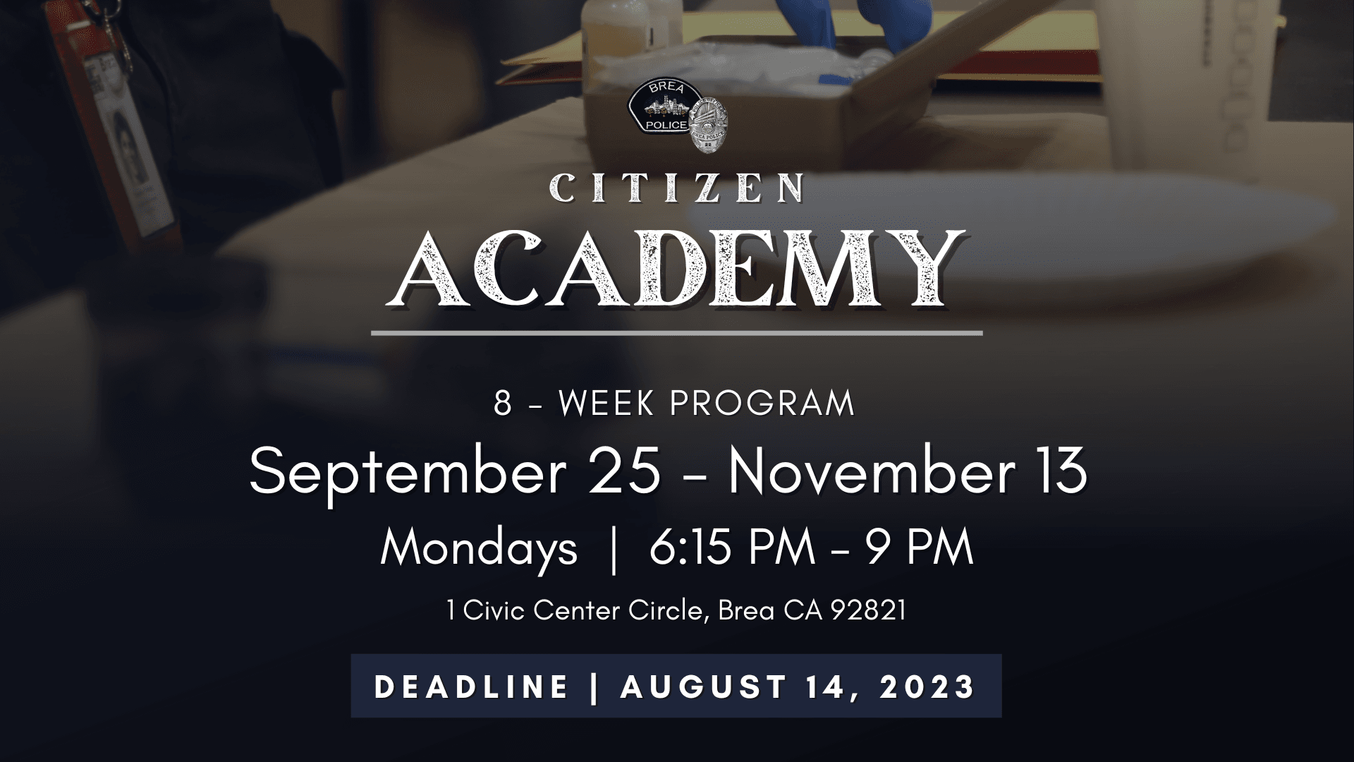 Citizen Academy 2023