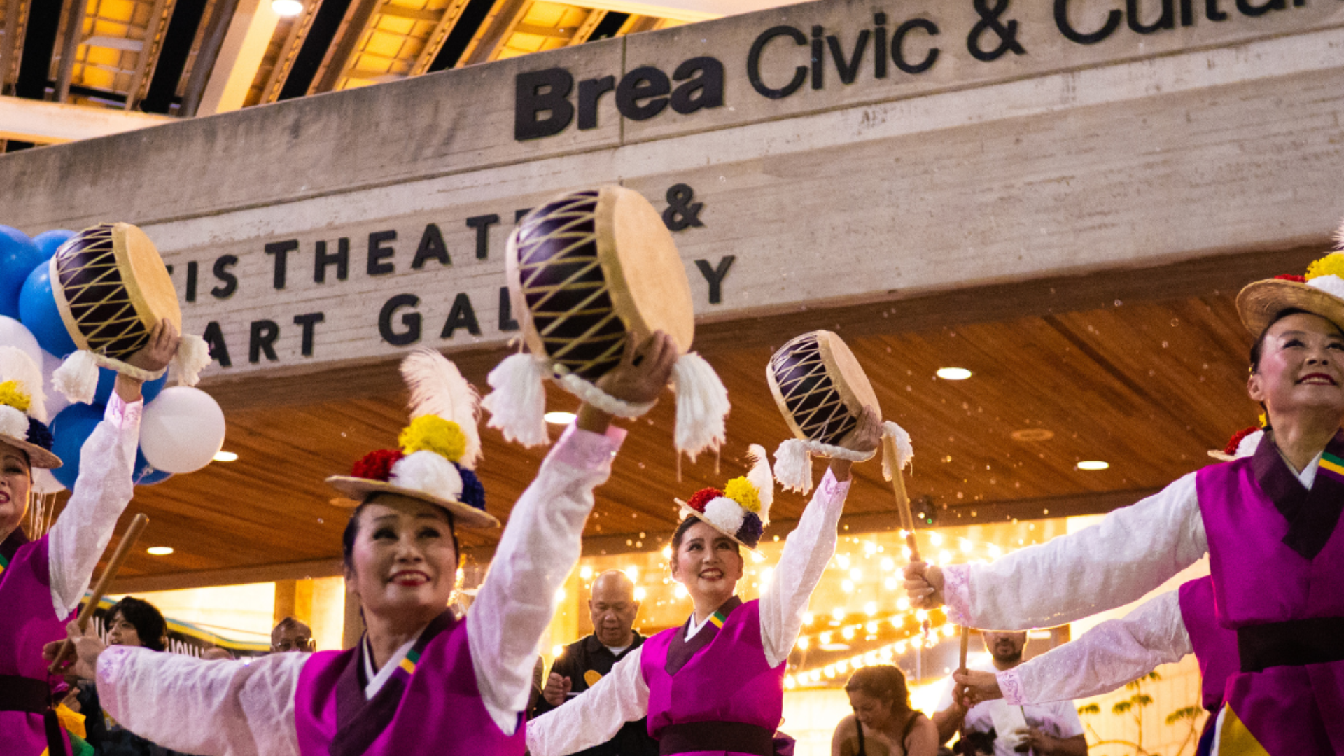 Sister City Dance in Brea Plaza