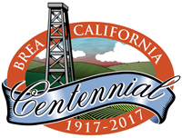 Brea Centennial Logo