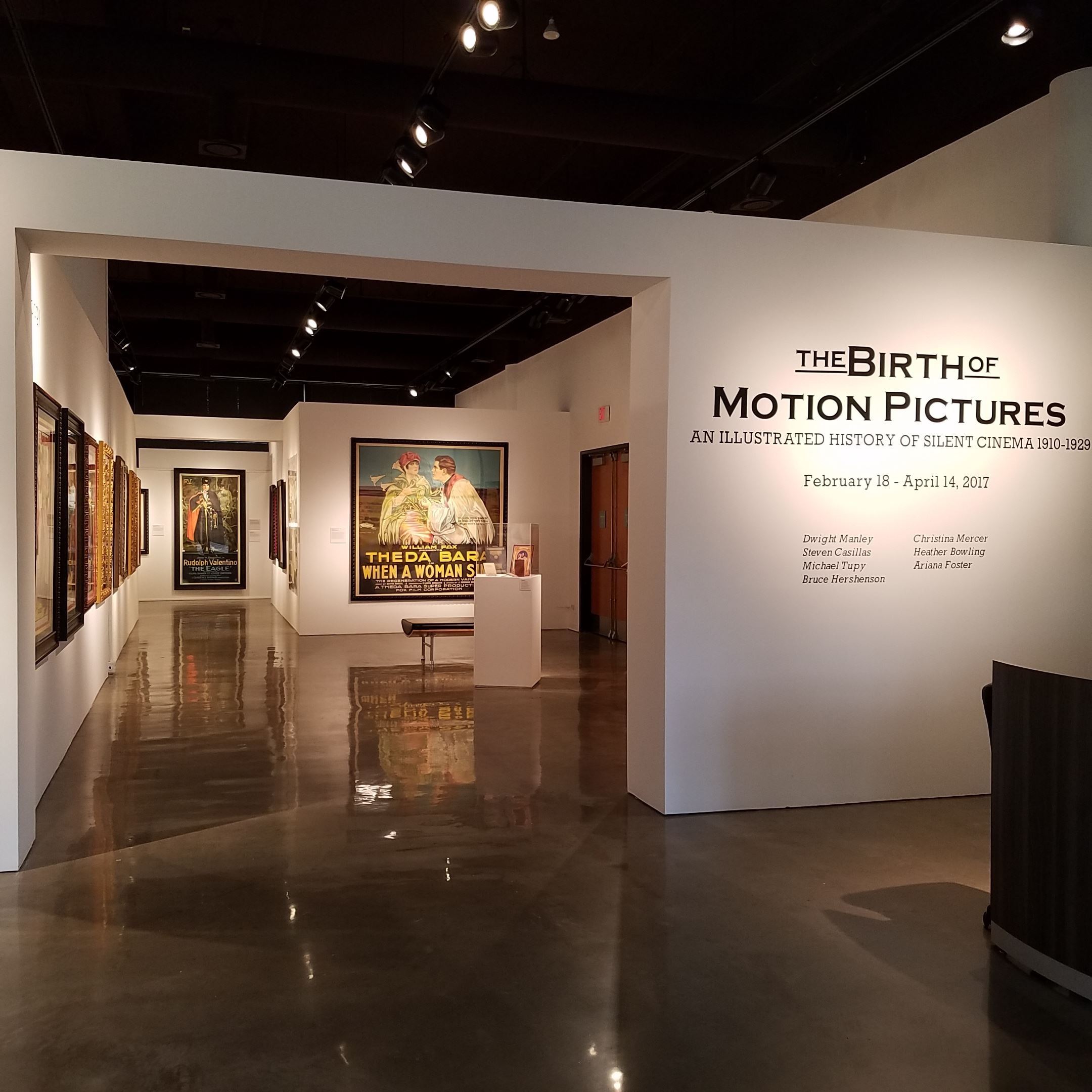 Birth of Motion Pictures Title Wall